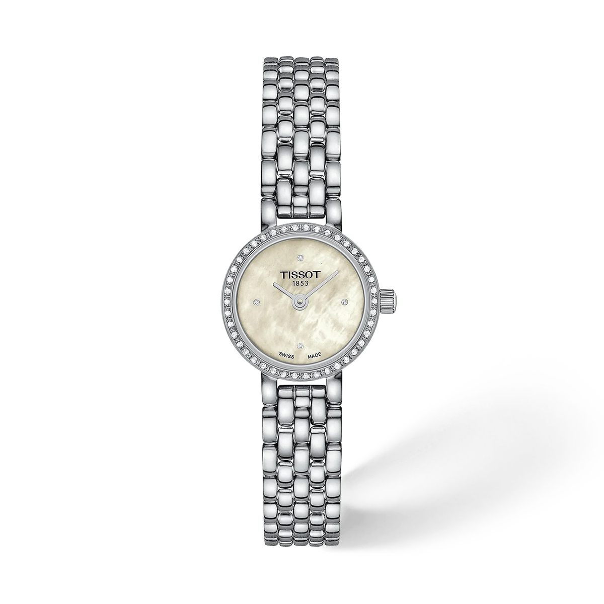 Tissot Lovely Round 19,5 mm con Diamanti e Madreperla