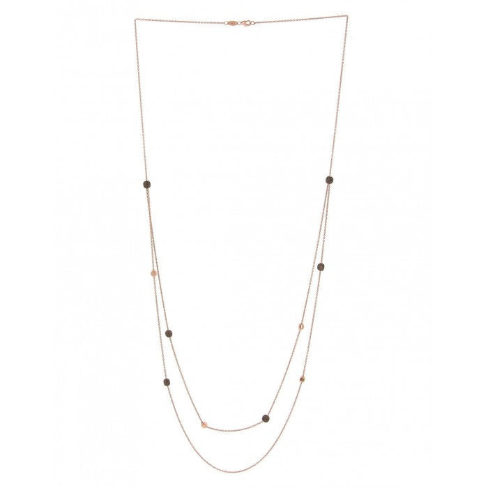 Pesavento Collana Donna Polvere Di Sogni | Argento Oro Rosa | Nanotecnologia