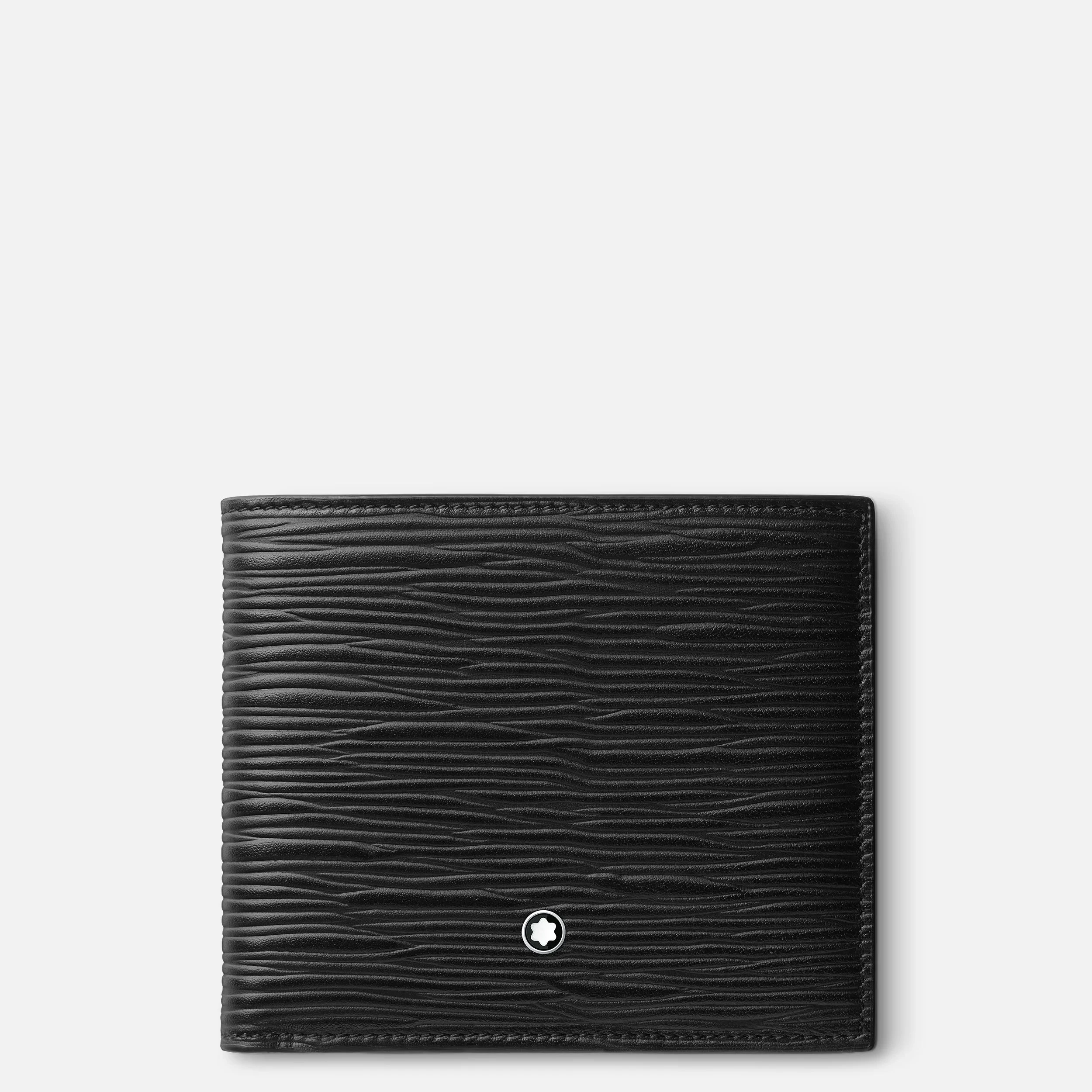 Montblanc Portafoglio Uomo 8 scomparti carte | Pelle | Emblema Meisterstück