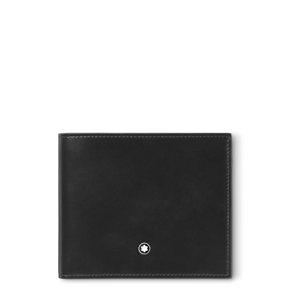 Portafoglio Montblanc Meisterstück in Pelle Nera, 8 Scomparti