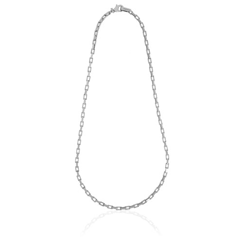 UNOAERRE | Collana Uomo | Catena Forzatina | Metallo | 55 cm