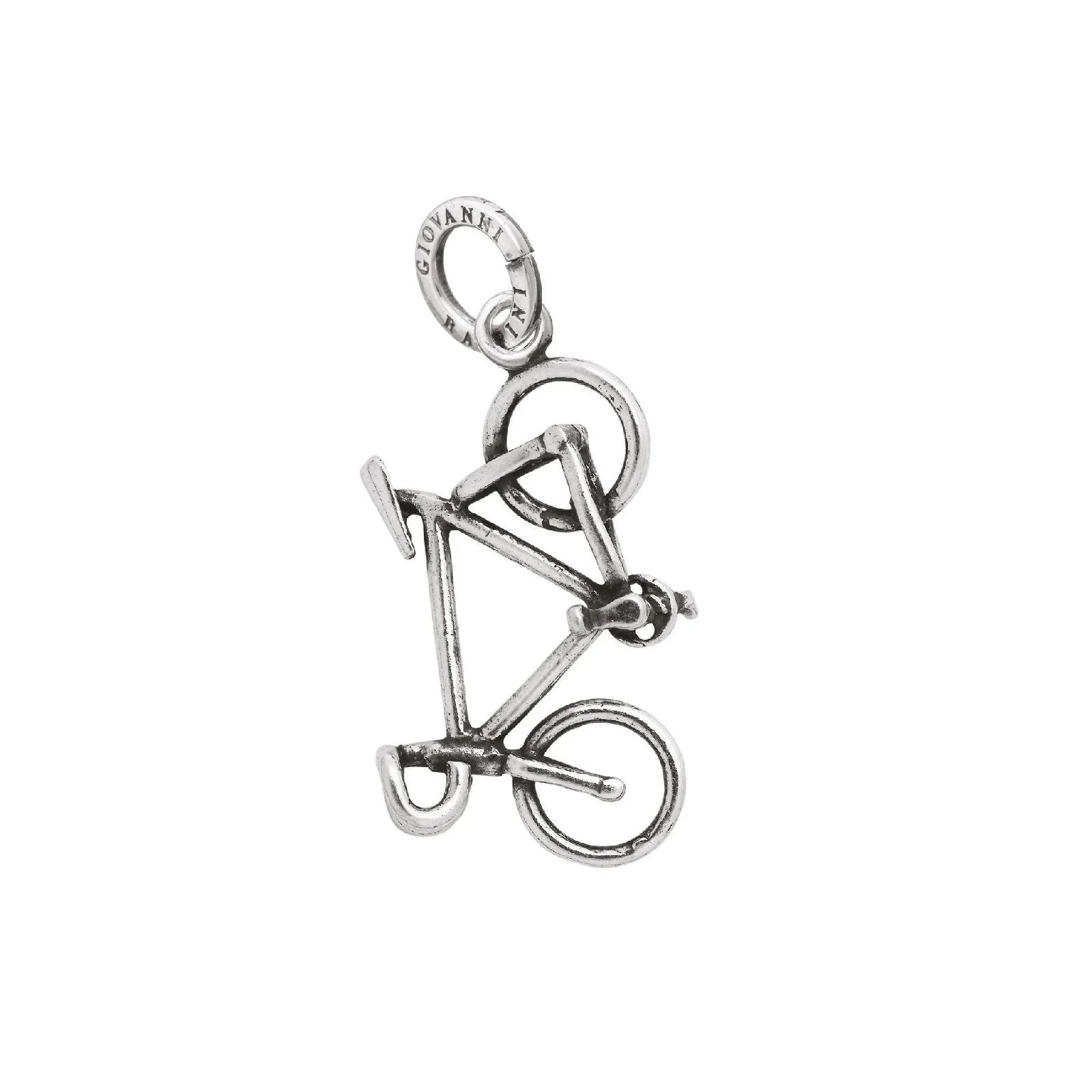 Giovanni Raspini | Ciondolo Donna | Bicicletta | Argento 925 | Artigianale