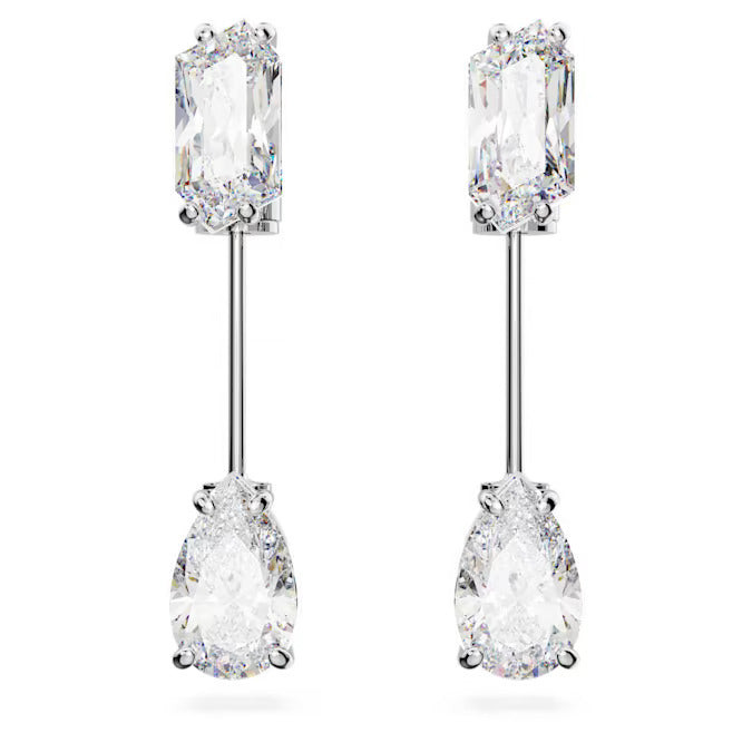 Swarovski Orecchini Donna Barra Mesmera con Zirconia | Rodio | Design Elegante