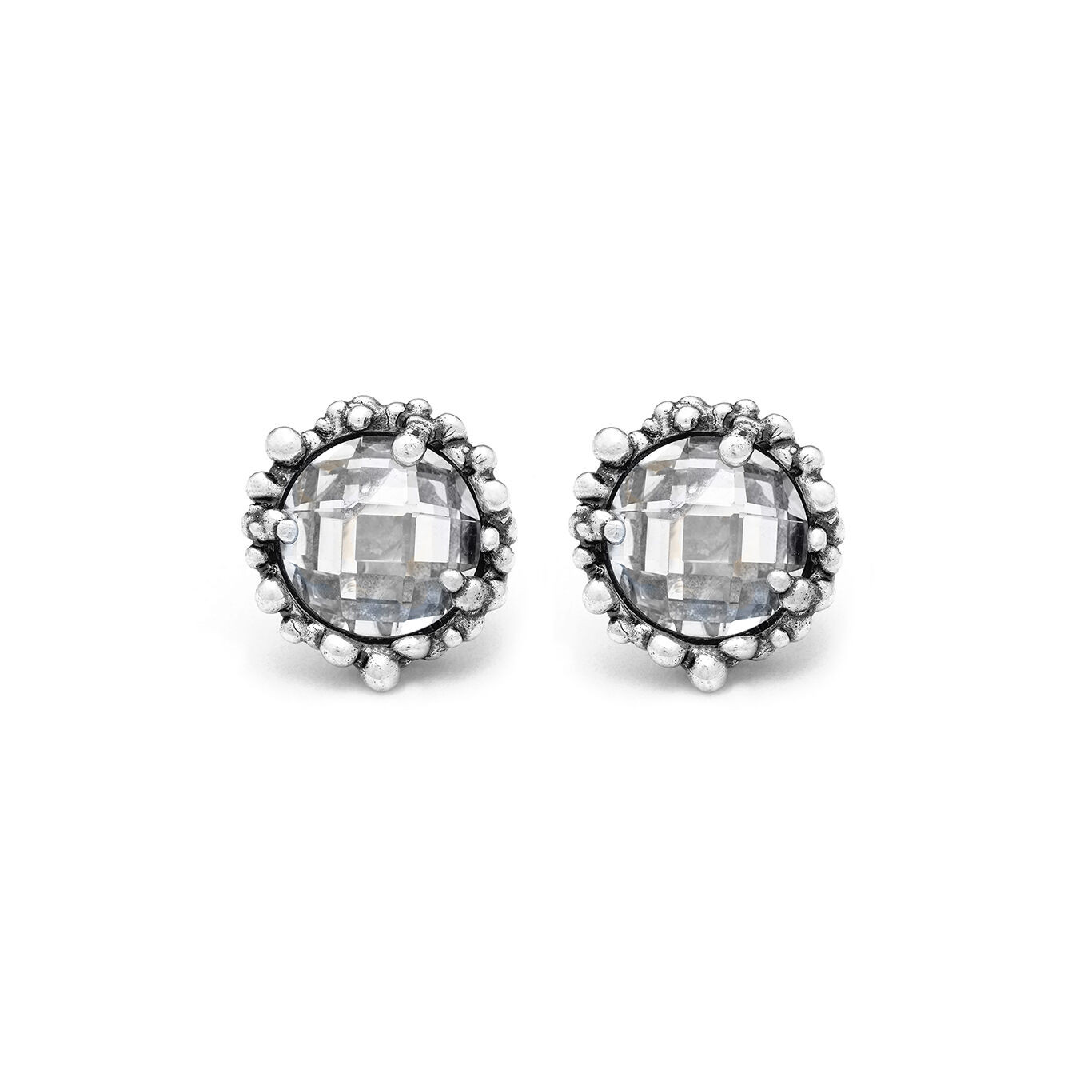 Giovanni Raspini Orecchini Shine con Zircone | Argento 925 | Handmade in Italy