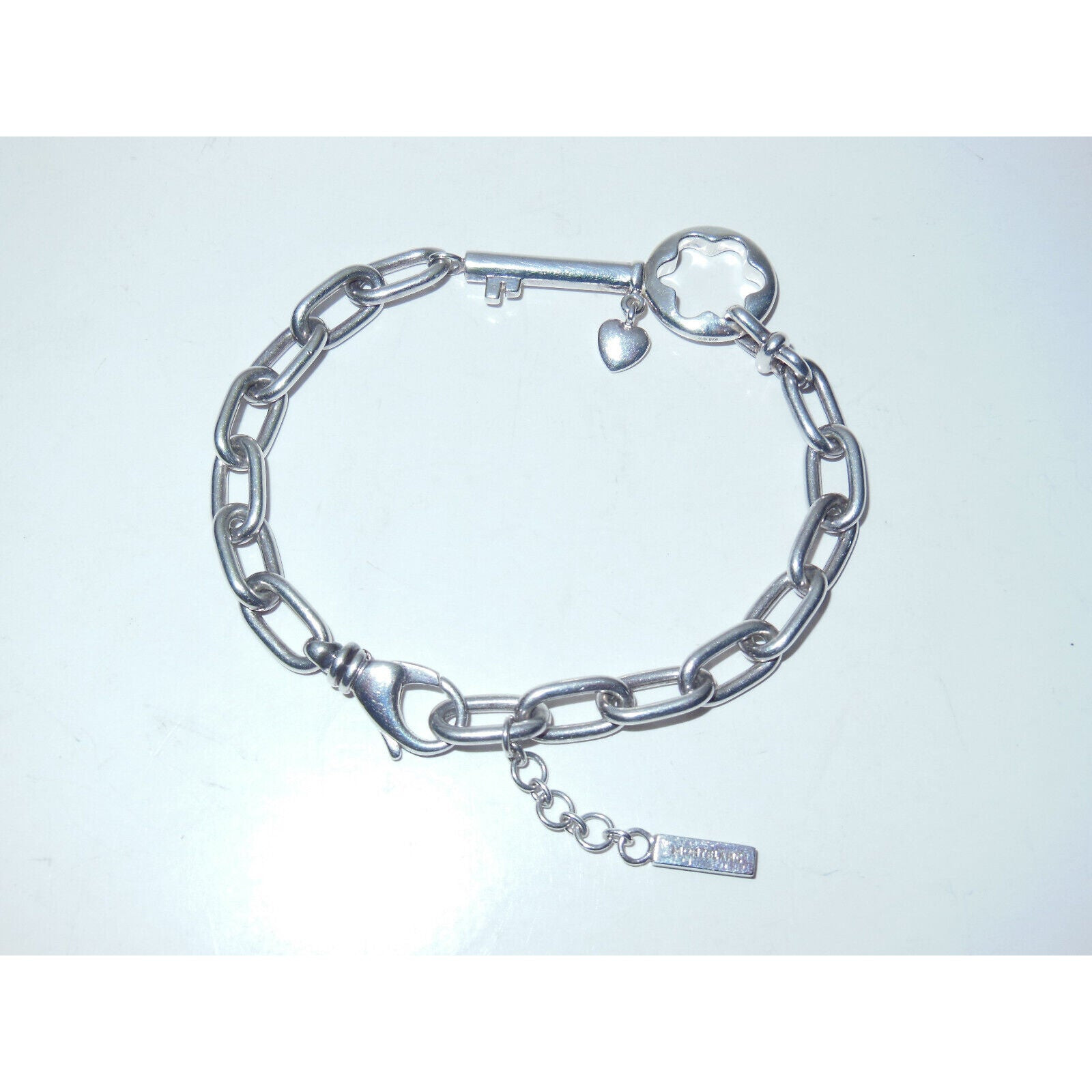 Montblanc Bracciale Chiave in Argento 925