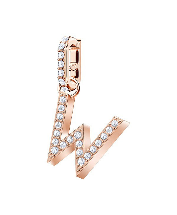 Swarovski Charm Remix Collection Pavé Clear Crystal | Oro Rosa Placcato | Clip