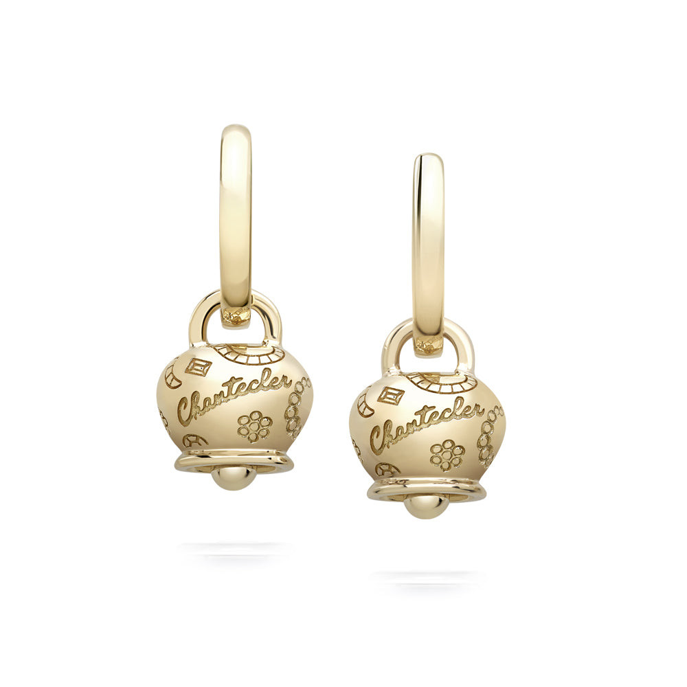 Chantecler Orecchini Donna Campanelle Micro | Oro Giallo 9Kt | Collezione Suamèm