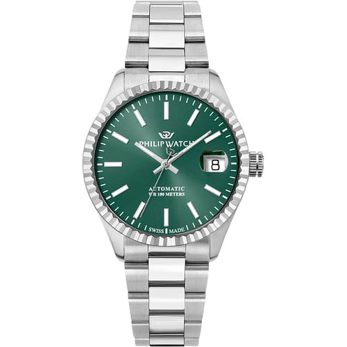 Philip Watch | Orologio Uomo | Caribe Urban Verde in Acciaio | Automatico