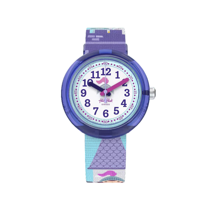 Flik Flak Orologio Bambina Tema Cavalieri | Quarzo Svizzero | 30m Impermeabile