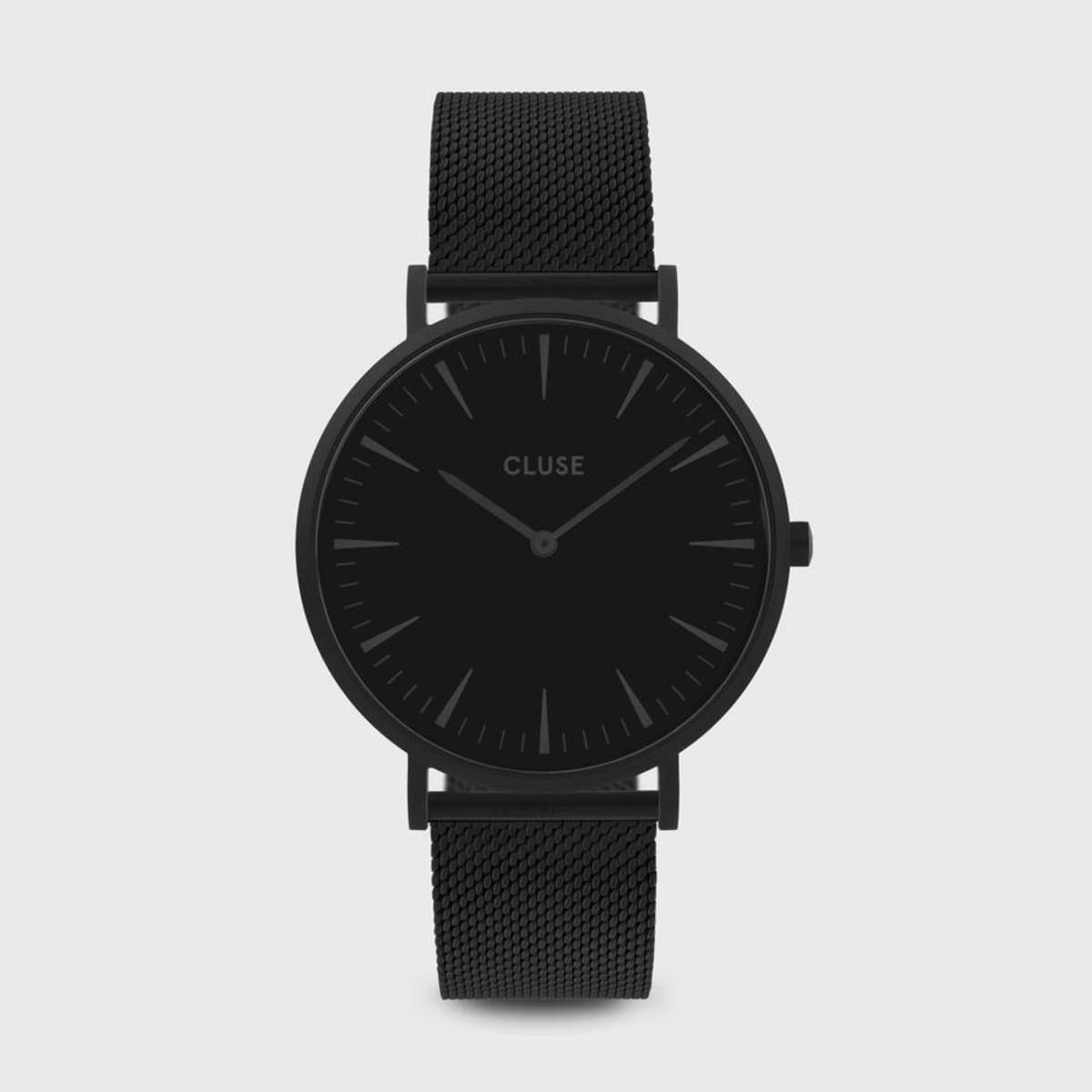 Cluse Orologio Donna La Bohème Mesh Black | Acciaio Inox | Cassa 38 mm