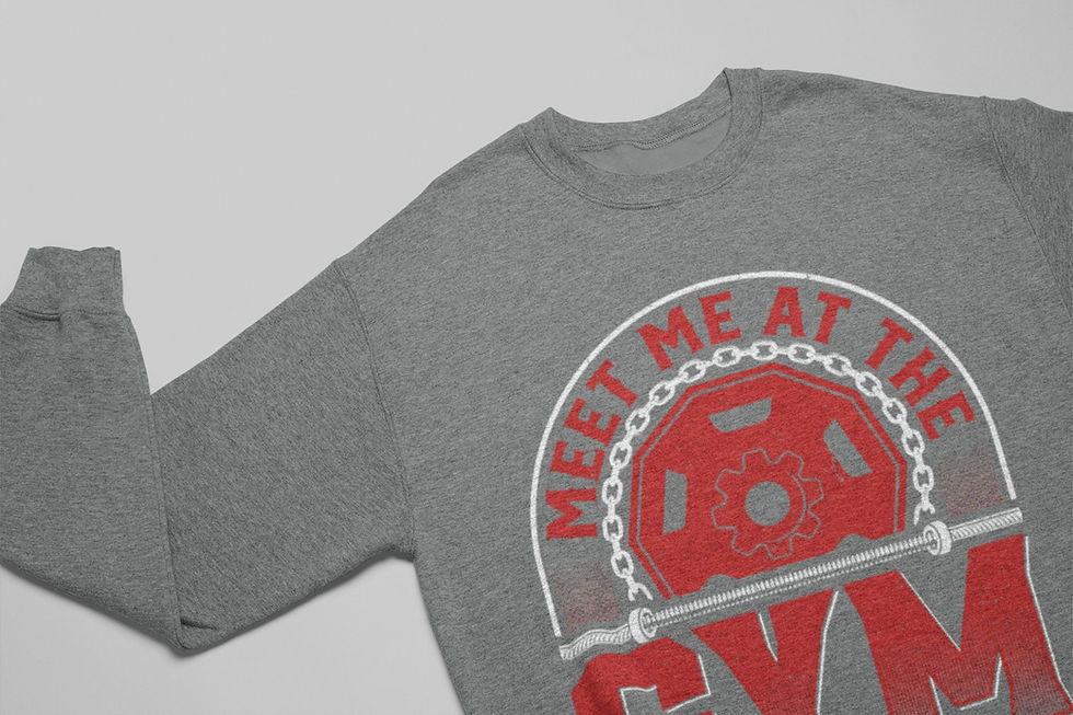 Miniatura: Gym Workout – Custom Half Zip, Custom Fleect, Gym Pullover, Men Fitness, Wor...