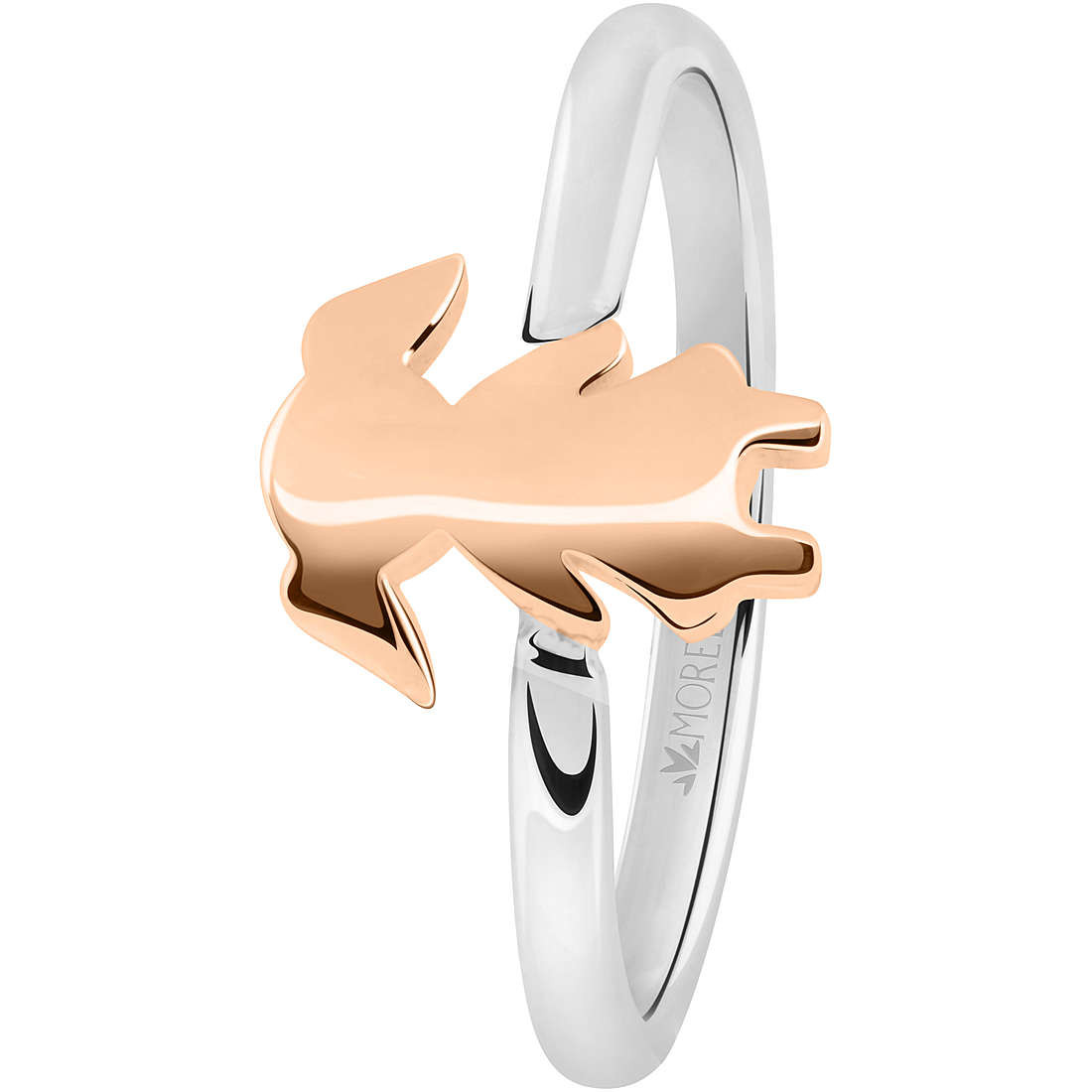 Anello Morellato Love Rings Donna Acciaio Silver Rose Gold SNA43012