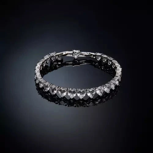 Chiara Ferragni Bracciale Donna Infinity Love | Rodio | Cubic Zirconia