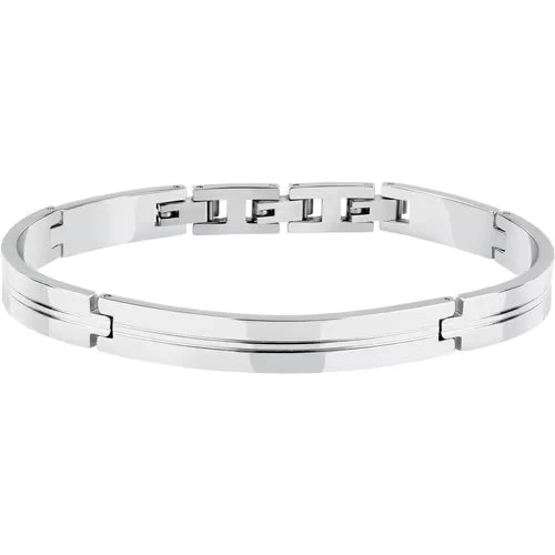 Morellato | Bracciale Uomo | Semirigido Motown | Acciaio Silver | Essenziale