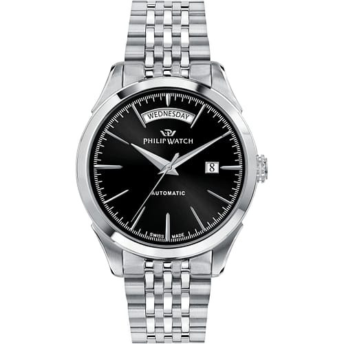 Philip Watch | Orologio Uomo | Roma Automatico Nero in Acciaio | 41 mm