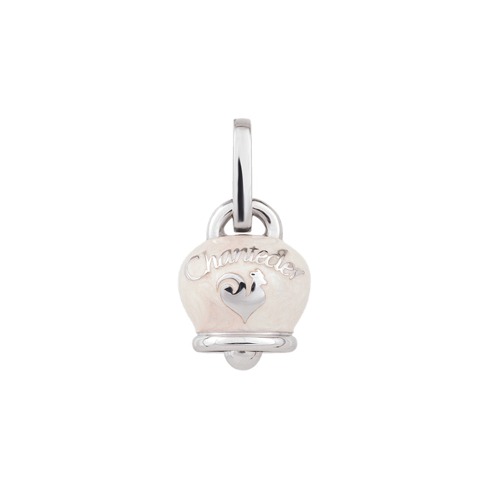Chantecler Ciondolo Donna Campanella Media Faraglioni | Argento | Smalto bianco