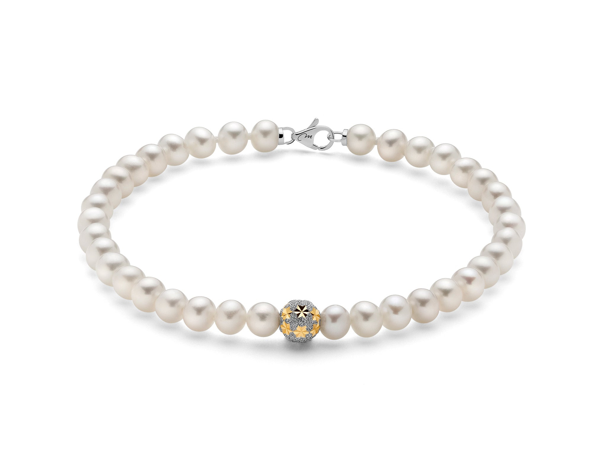 Bracciale Miluna in Oro 750 con Perle Coltivate