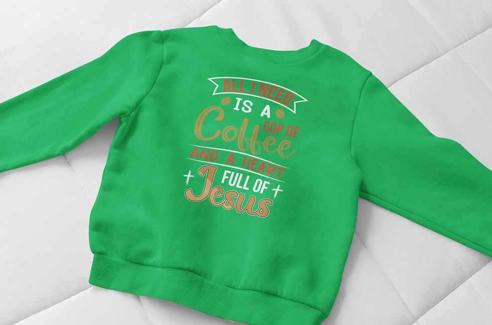 Thumbnail: Jesus Christian Coffee – Bible Shirt, Love Like Jesus, Catholic Gift, Funny ...