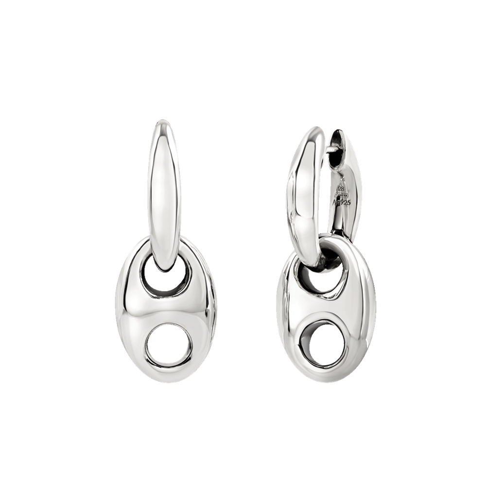 Chantecler | Orecchini Donna | Capriness Maglia Marina | Argento | Et Voilà