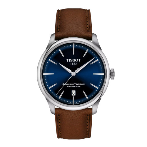 Tissot Chemin des Tourelles Powermatic 80 39 mm Blu