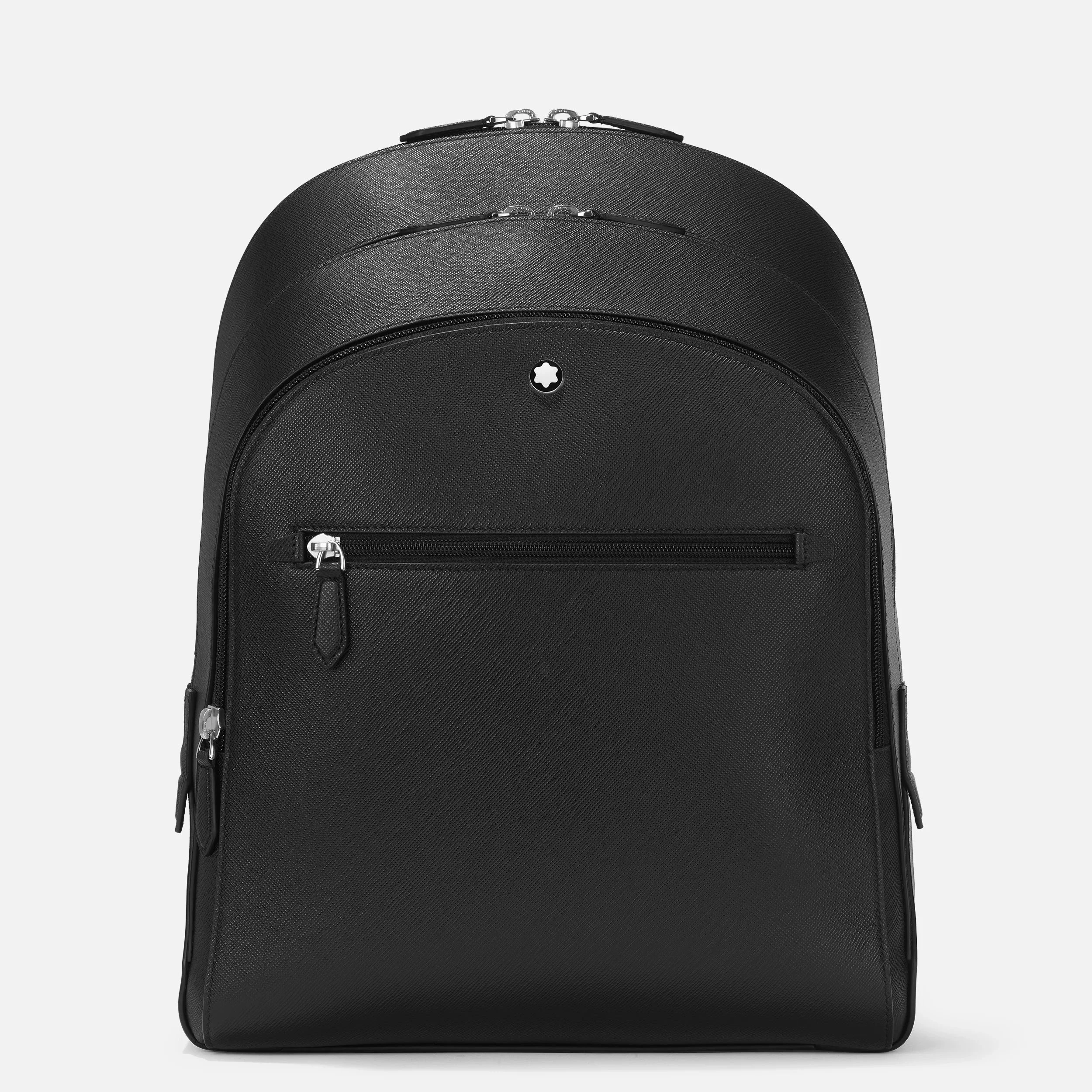 Montblanc Zaino Medio 3 Scomparti Sartorial| Pelle Saffiano | Emblema Oversize