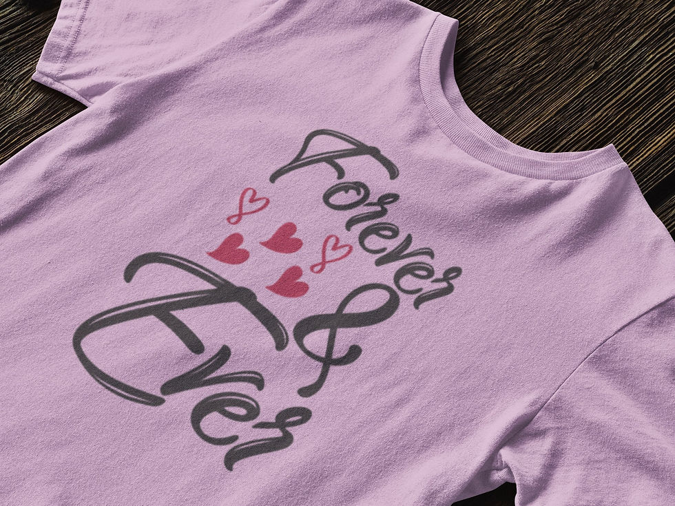 Miniatura: Forever Love – Valentines Day Shirt, Valentines Day Gift, Gift for Valentine...