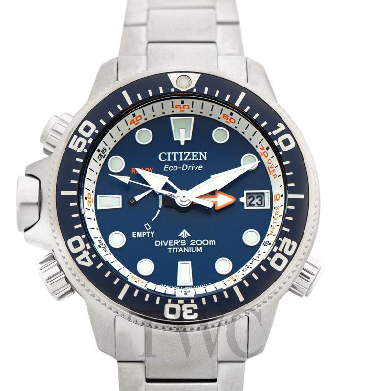 Citizen Promaster Orologio Uomo Eco-Drive Diver 200m Titanio BN2041-81L