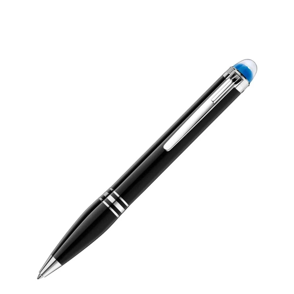 Montblanc Penna StarWalker Design Spaziale | Resina Pregiata | Dettagli Platino
