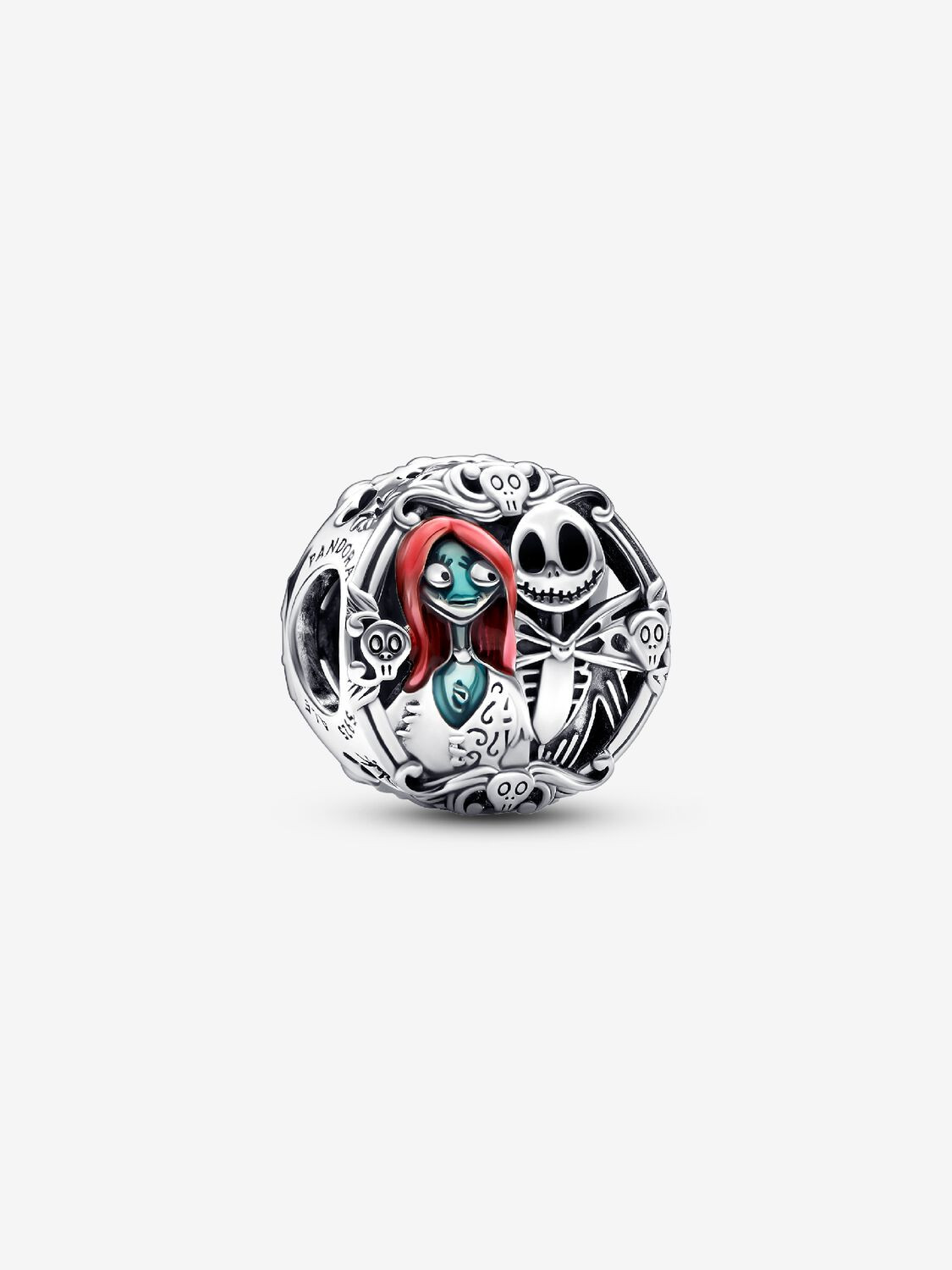 Pandora | Charm | Jack & Sally | Argento 925 | Smalto a mano
