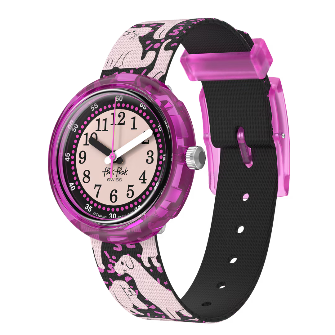 Flik Flak Woof Woof Time Orologio Bambina