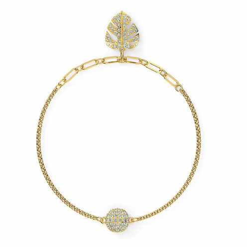 Swarovski Bracciale Donna Remix Tropical | Lega Oro Antiallergico | 18 cm
