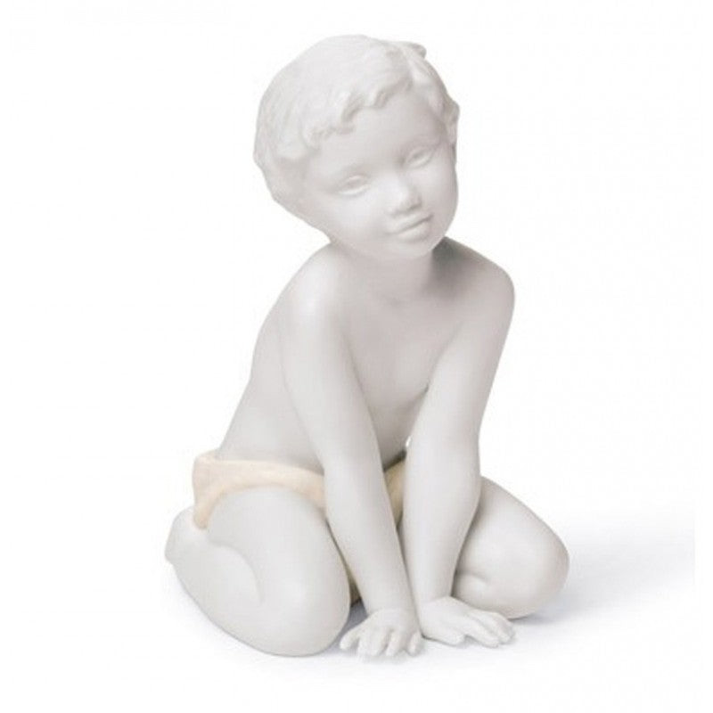 Lladrò Scultura Il Figlio Delicata | Porcellana Artistica | Astuccio & Garanzia