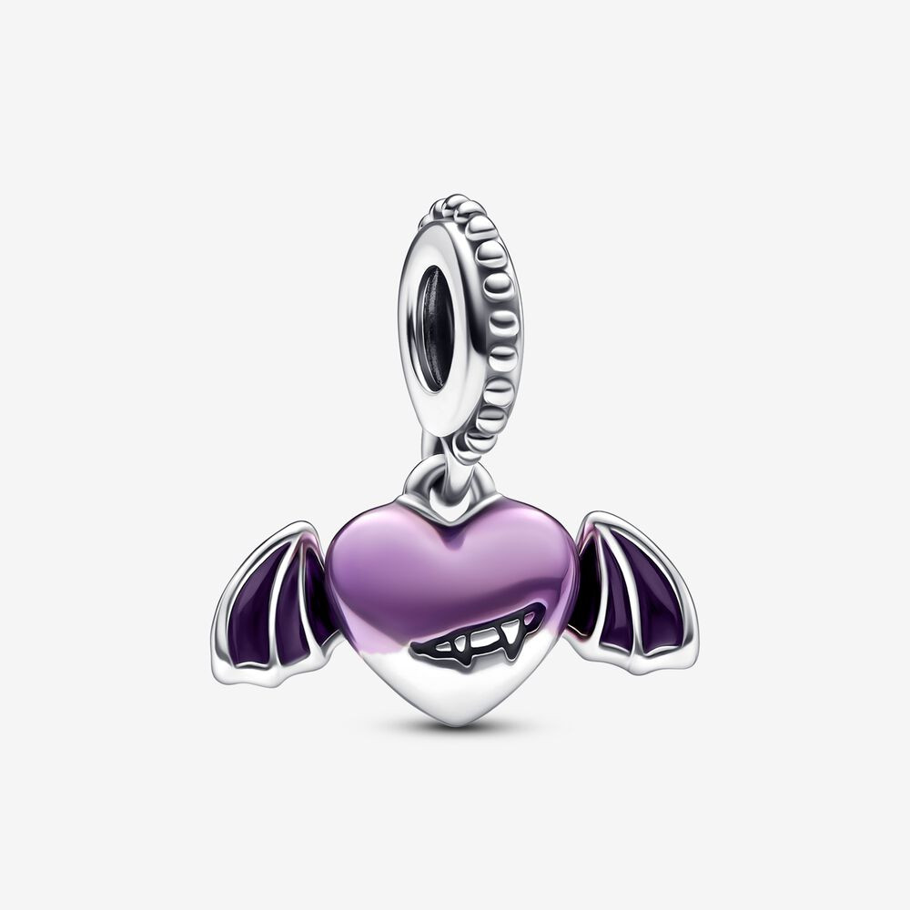 Pandora Charm Pendente Cuore Spettrale in Argento