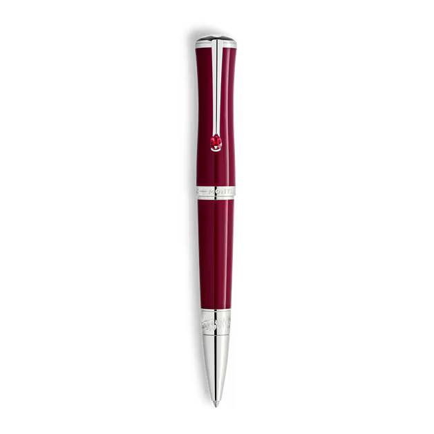 Penna a sfera Montblanc Maria Callas Special Edition rubino