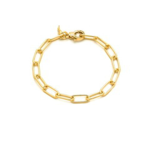 Giovanni Raspini | Bracciale Donna | Happy Dorato | Argento 925 oro | 21cm