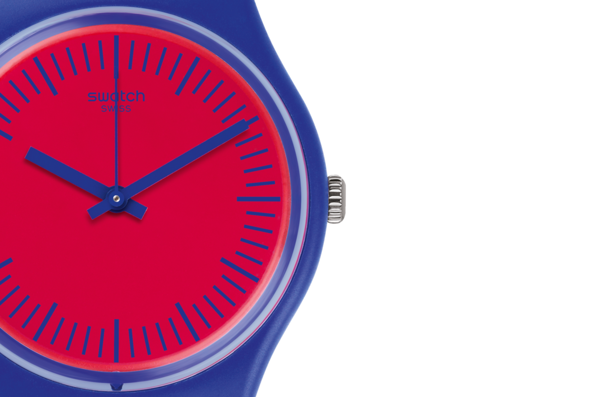 Swatch Orologio Blue Loop | Plastica | Movimento al Quarzo