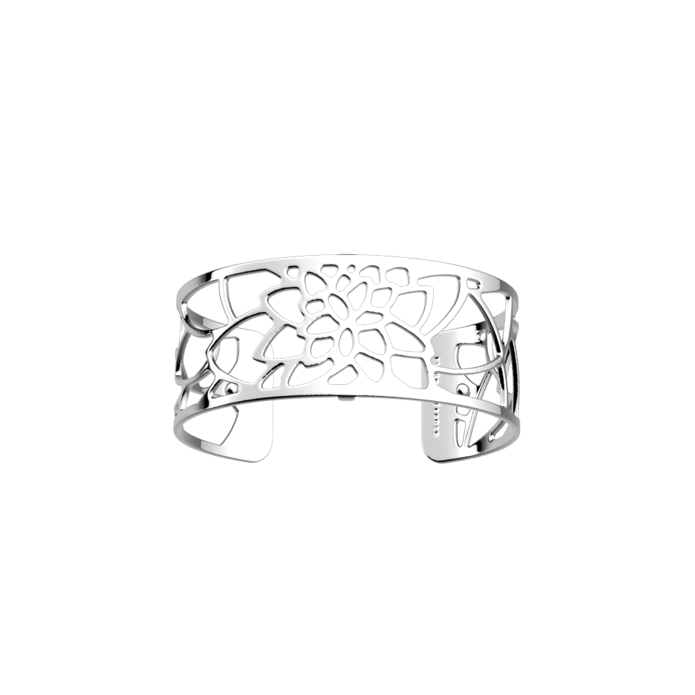 Les Georgettes Bracciale Donna Nénuphar 25 mm | Argentato | Apertura Regolabile
