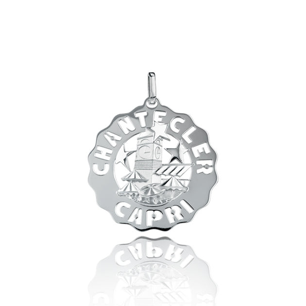 Chantecler Ciondolo Donna Grande Piazzetta Capri | Argento 925 | Collezione Logo