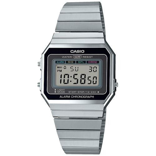 Casio Orologio Uomo Display Digitale Slim | Resina | Cronometro