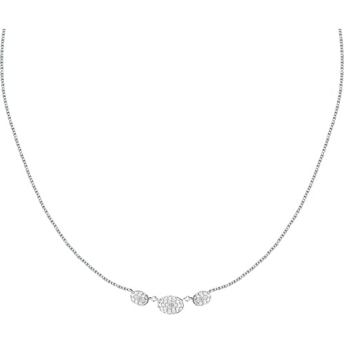 Morellato Collana Donna Pavé Argento Silver con Zirconi Bianchi