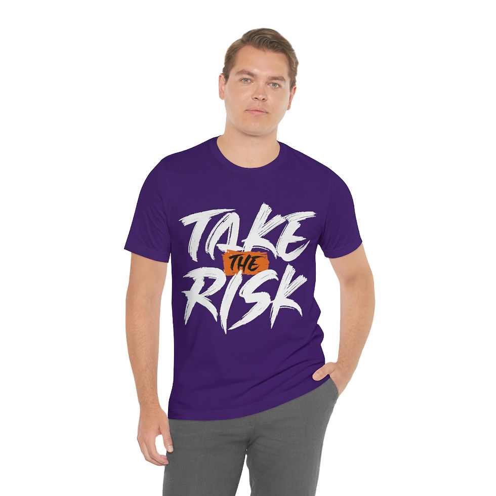 Thumbnail: Take The Risk - Positive Quote Shirt, Inspirational Shirt, Empowerment Shirt...