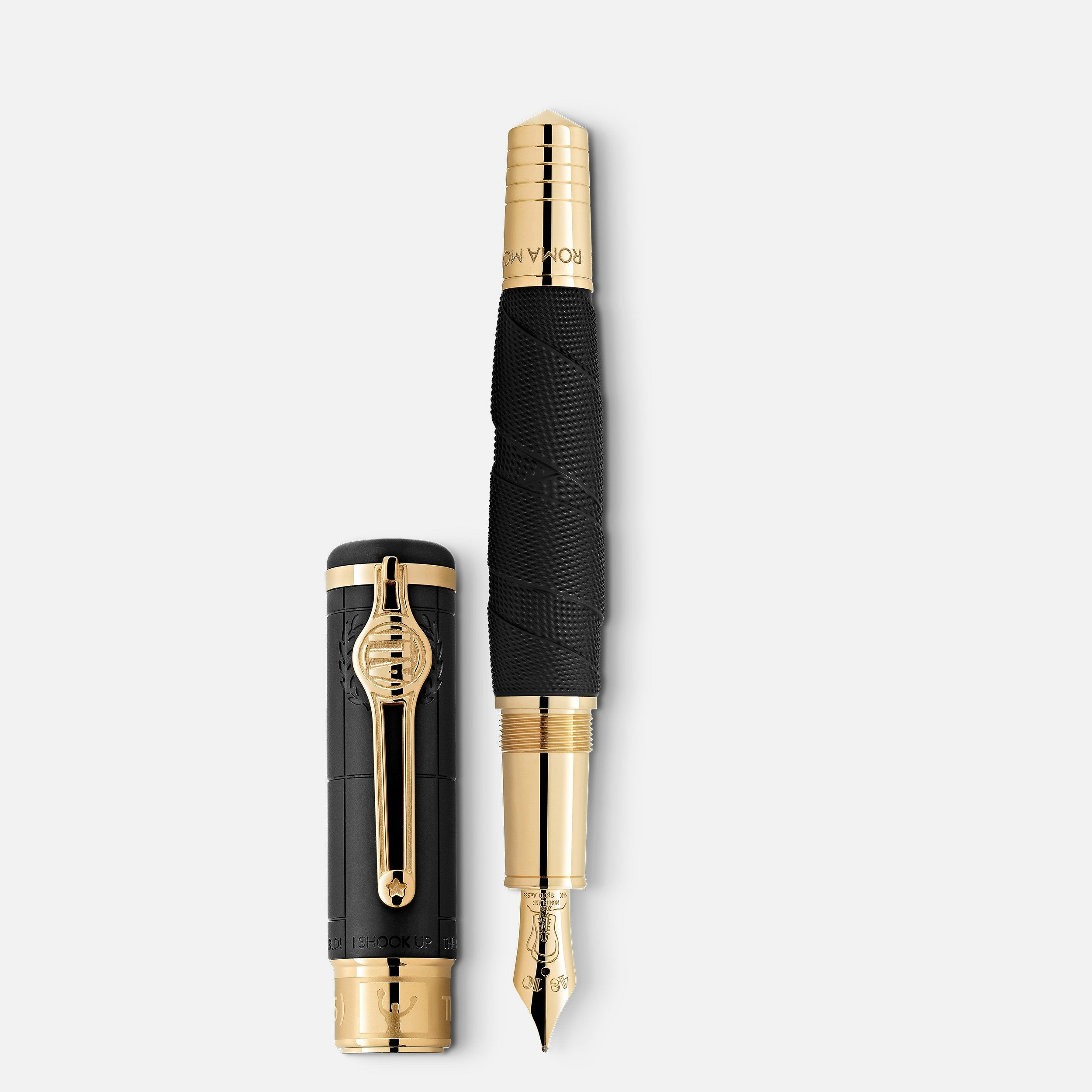 Montblanc | Stilografica | Edizione Muhammad Ali | Resina nera | Pennino Oro