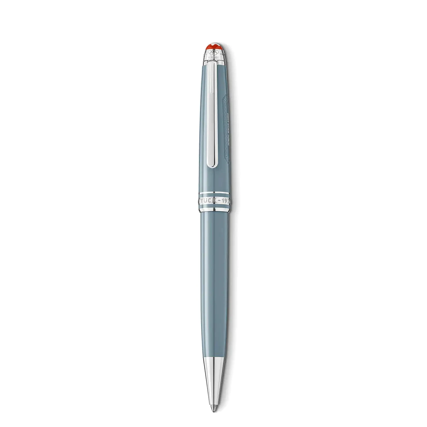 Montblanc Penna a sfera Olympic Heritage Chamonix | Resina nera | Ediz. limitata