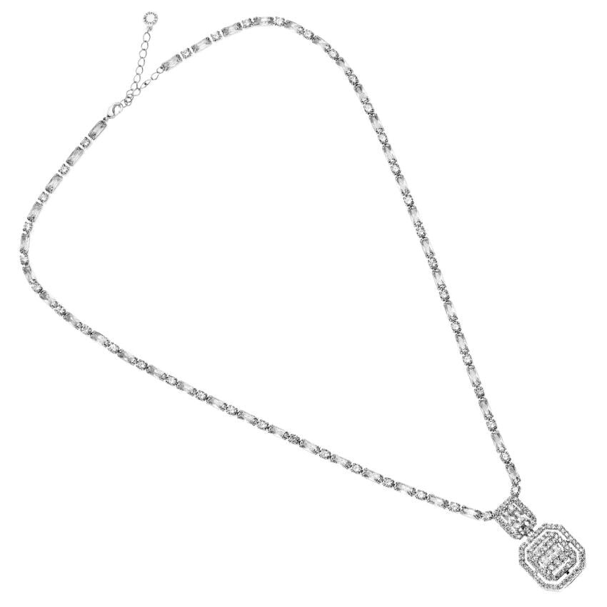 Ottaviani | Collana Donna | Zirconi | Bronzo Argentato | Made in Italy