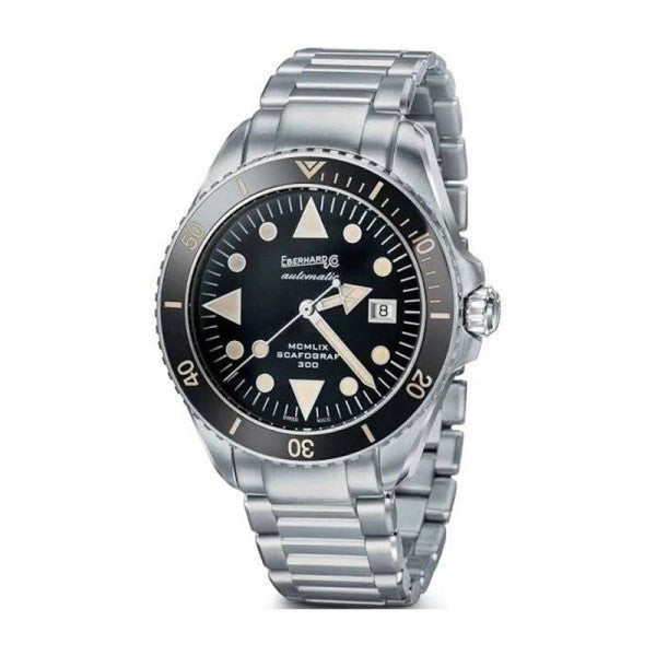 Eberhard Orologio Uomo Scafograf 300 Automatico | Acciaio | 300m Impermeabile