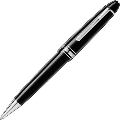 Montblanc Penna a sfera Meisterstück LeGrand | Resina nera | Finiture platino