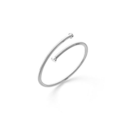 UNOAERRE Bracciale Donna Chiodo Argentato | Catena Coda di Topo | Stile Grintoso