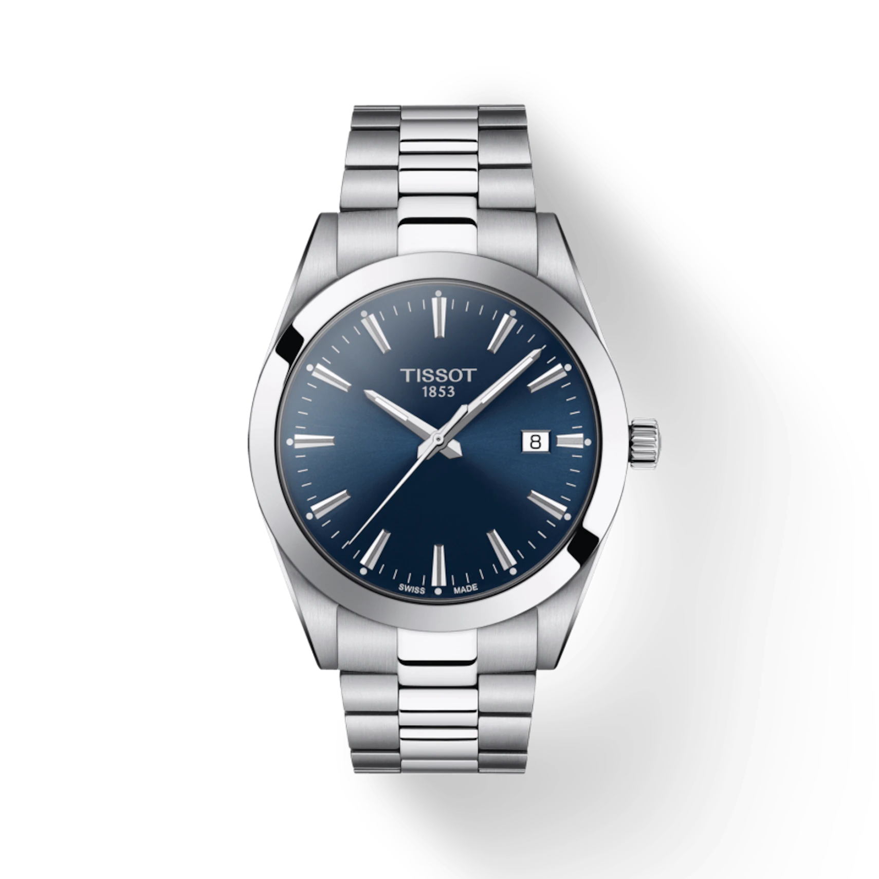 Tissot orologio uomo quadrante blu | acciaio 316L | vetro zaffiro