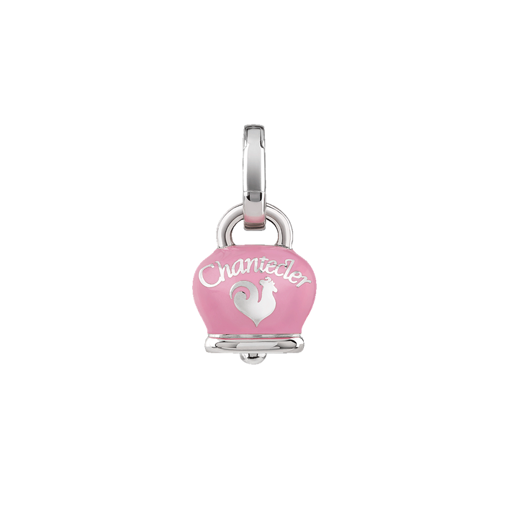Chantecler Ciondolo Donna Campanella Rosa | Argento e Smalto | Farfalla