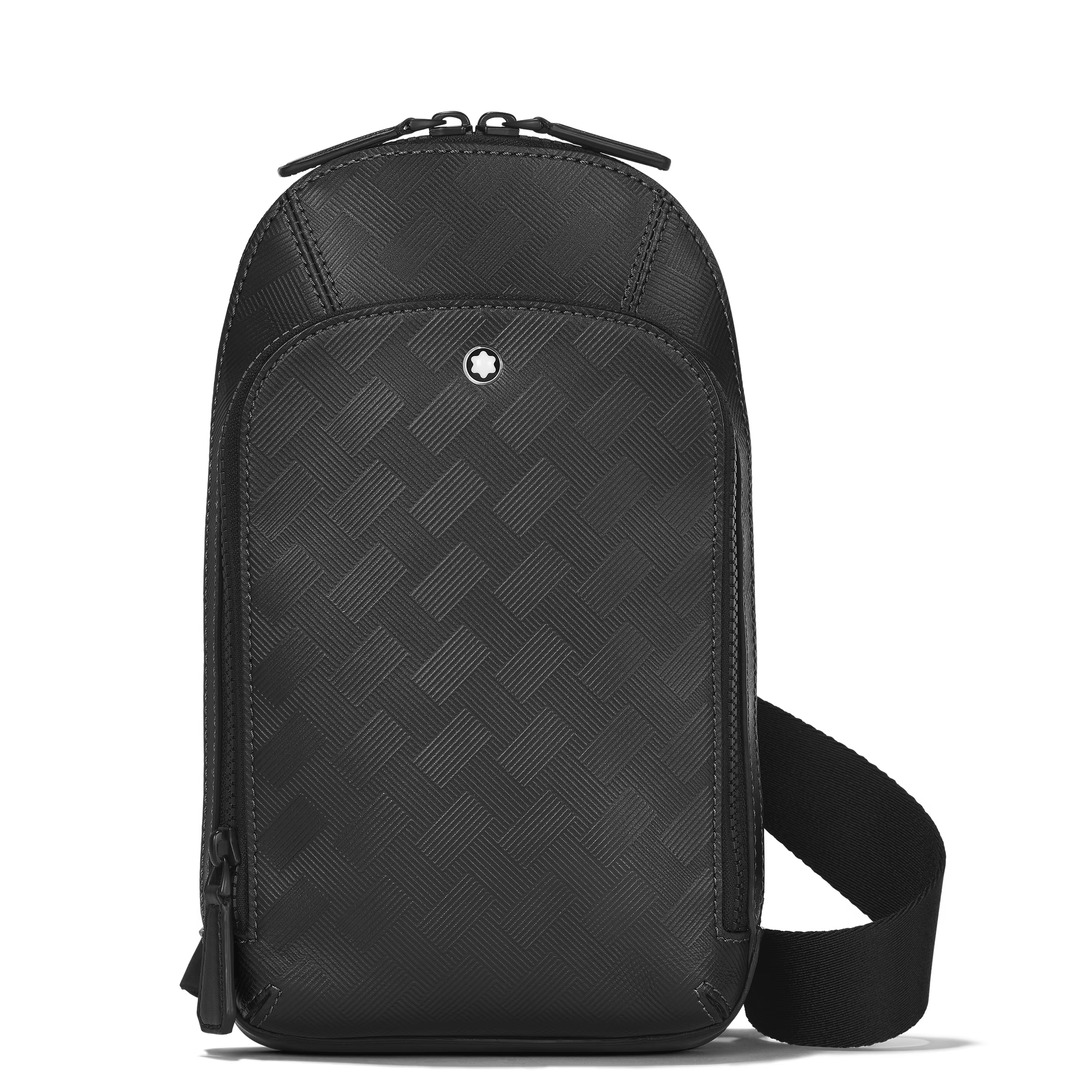 Montblanc | Borsa Monospalla | Extreme 3.0 | Pelle Pieno Fiore | Nero